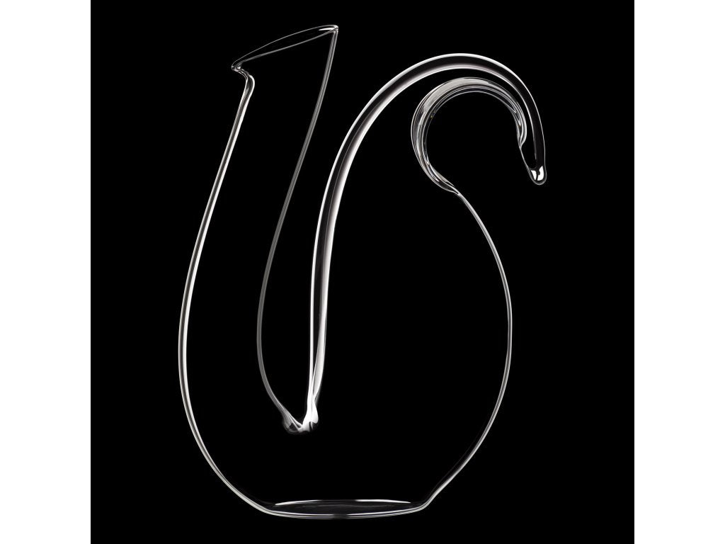 Vinkaraff 1,7 L – kristallglas med modern svart detalj