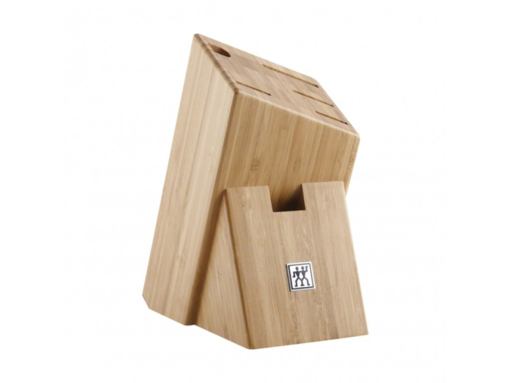 ZWILLING Knivblockset PRO, 6 st, med knivslip, bambu, Zwilling