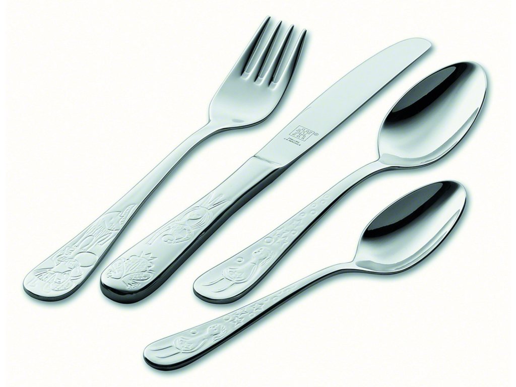 ZWILLING Bestickset för barn GRIMMS FAIRY TALES, 4 st, Zwilling