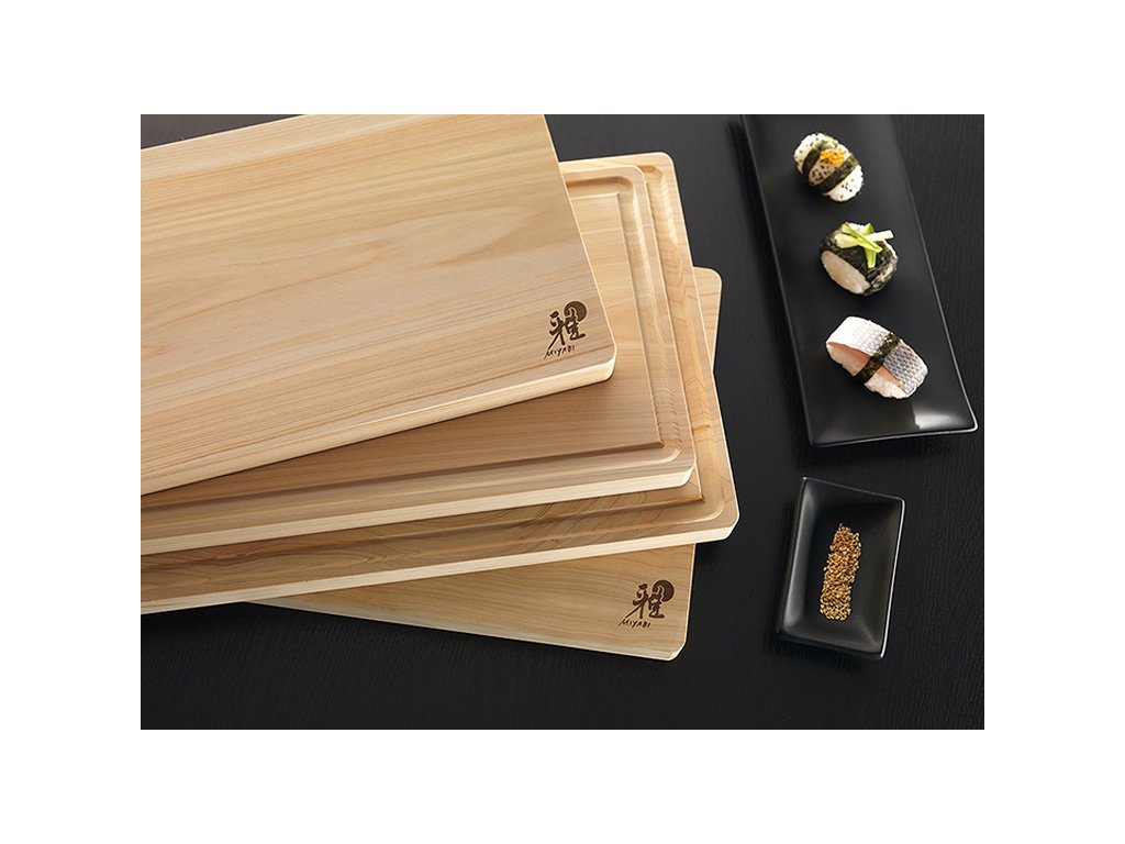 MIYABI Skärbräda L 40 x 25, trä, Miyabi
