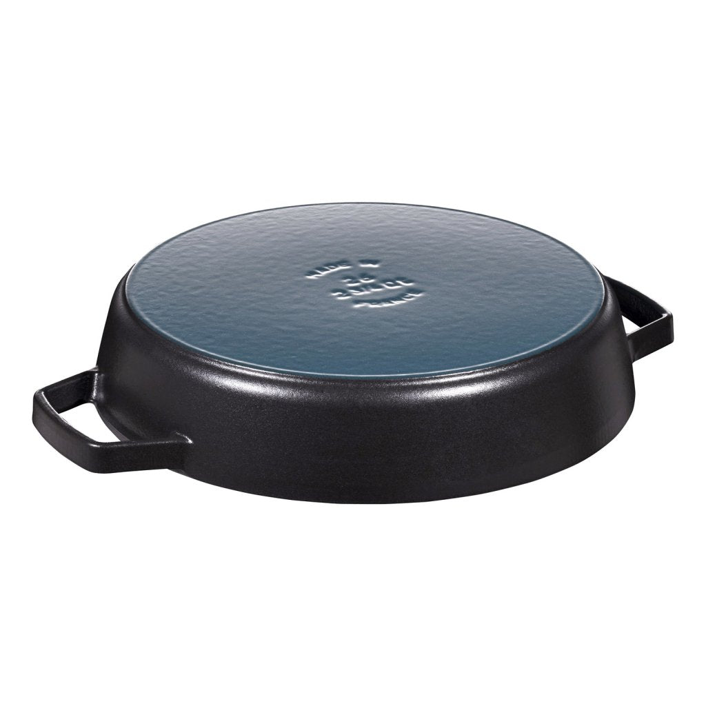 Staub Serveringspanna 26 cm, svart, gjutjärn