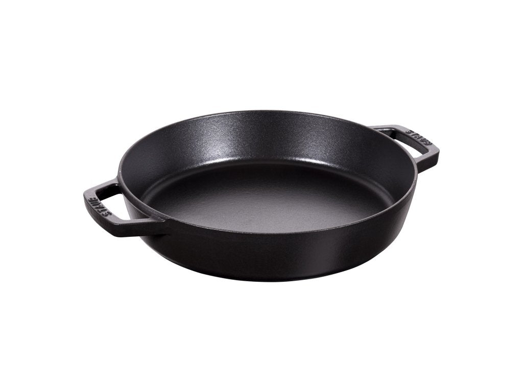 Staub Serveringspanna 26 cm, svart, gjutjärn