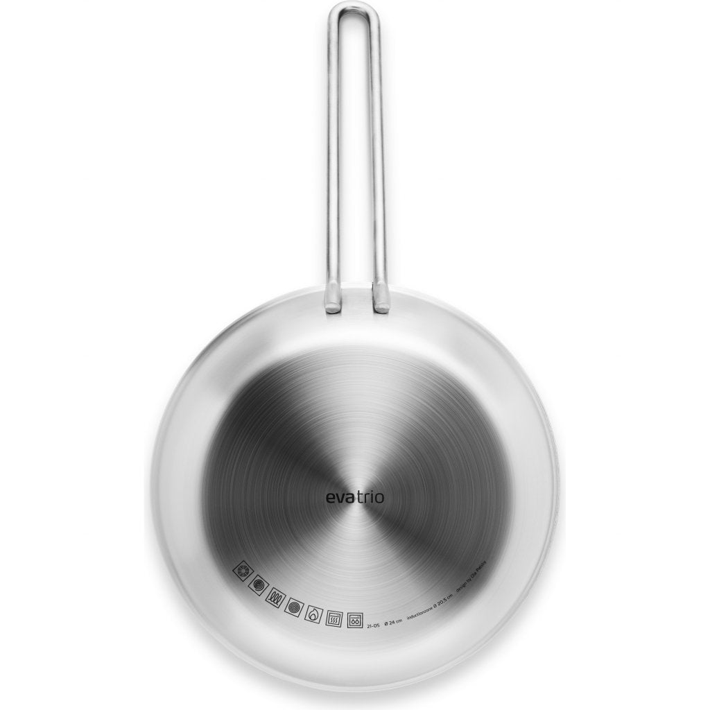 Eva Solo Stekpanna MULTI MOSAIC 28 cm, silver, rostfritt stål