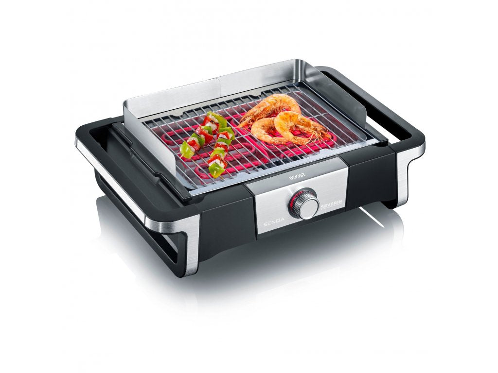 Severin Elektrisk utegrill PG 8117 SENOA BOOST S, 3000 W