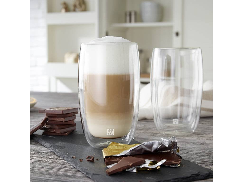 ZWILLING Latte macchiato glas SORRENTO 350 ml, set i 2 delar, Zwilling
