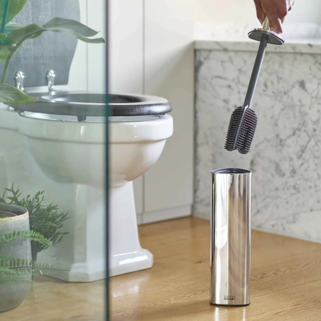 Joseph Joseph WC-borste FLEX 360 LUXE 70583 44 cm, silver, rostfritt stål