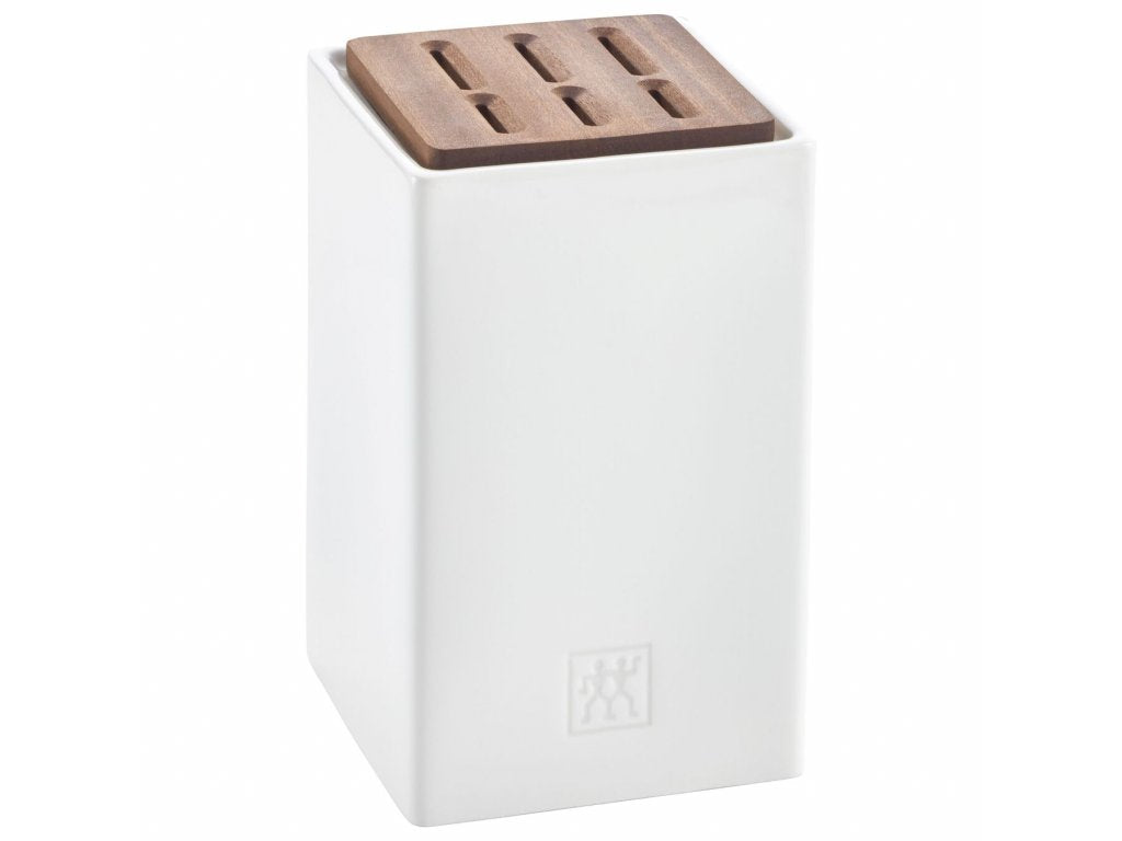 ZWILLING Knivblock, för 6 knivar, vit, Zwilling
