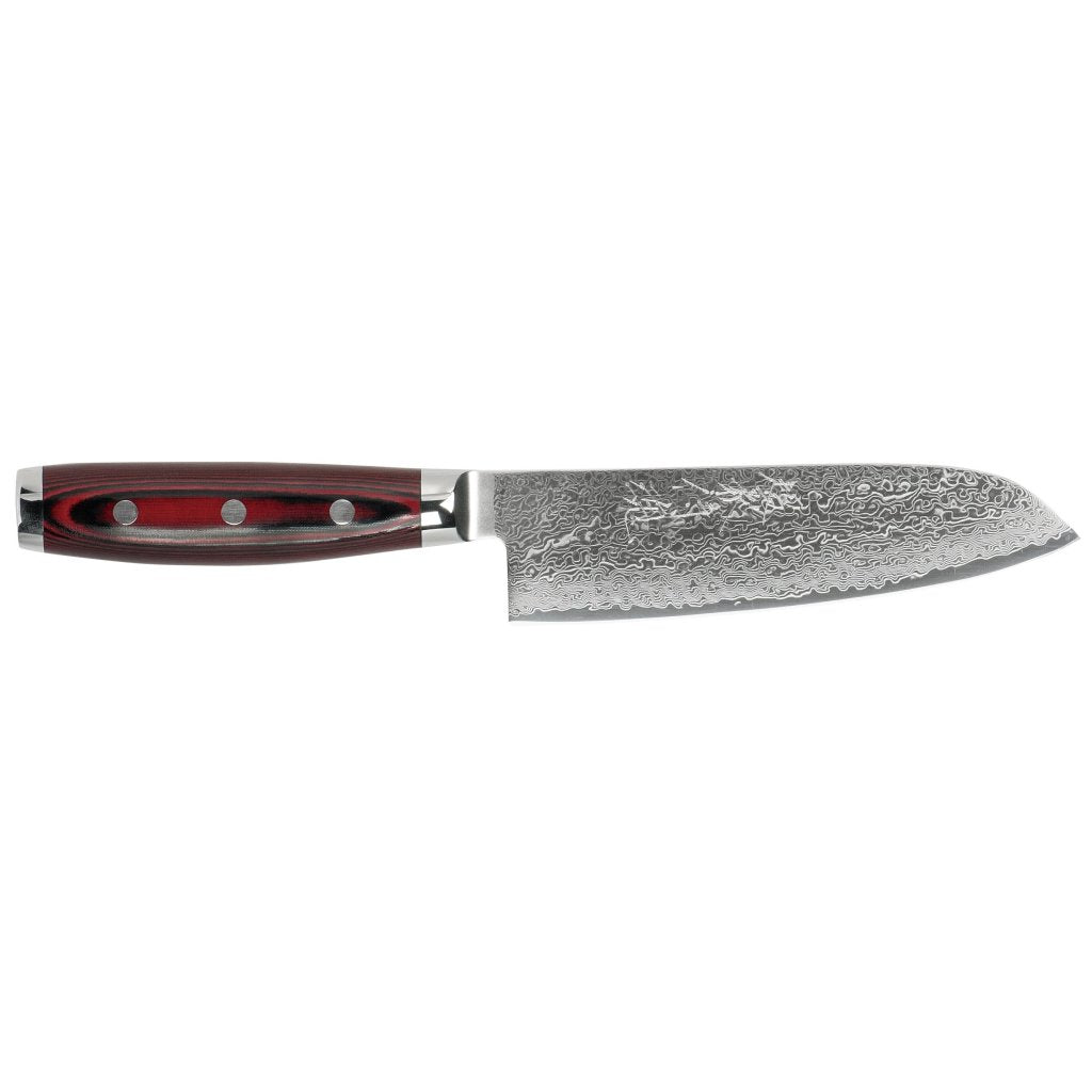 Yaxell Santoku kniv SUPER GOU 16,5 cm, röd