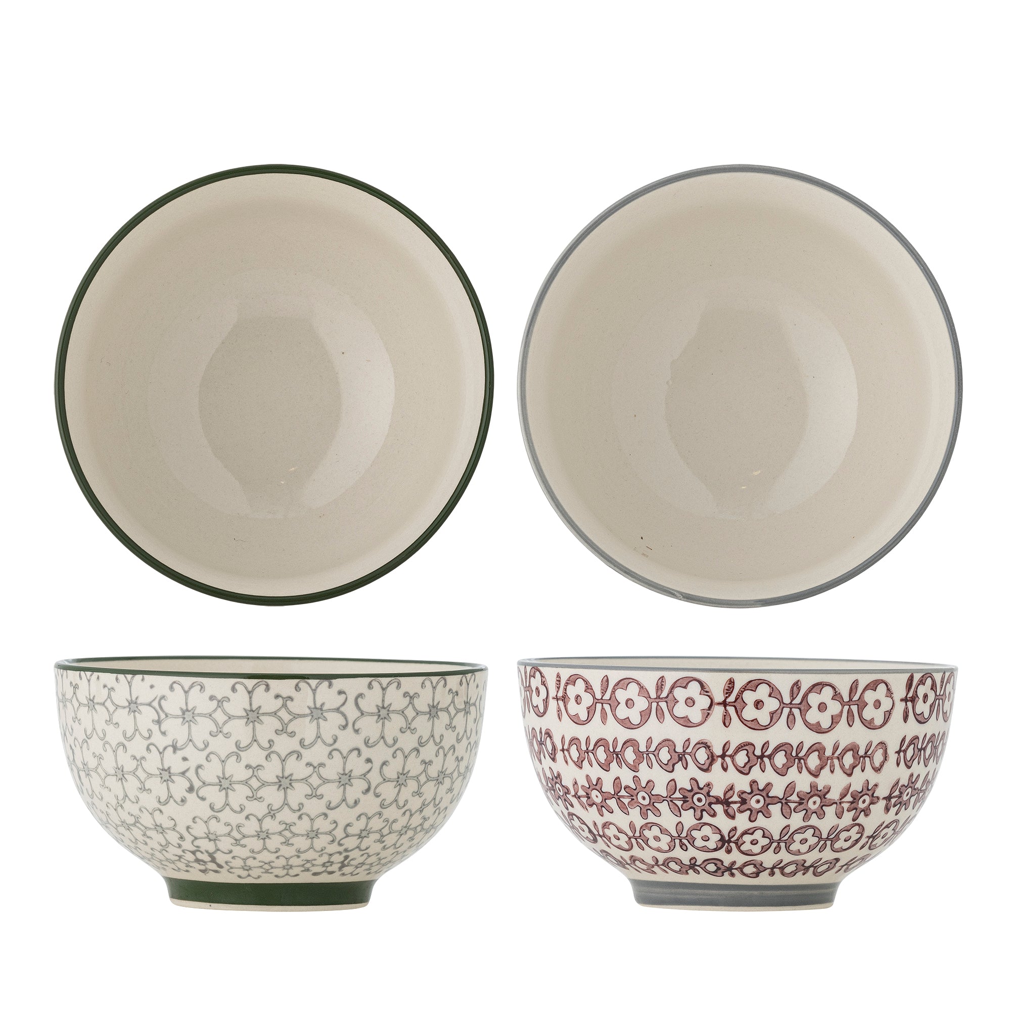 Bloomingville Karine Skål, Multi, Stengods