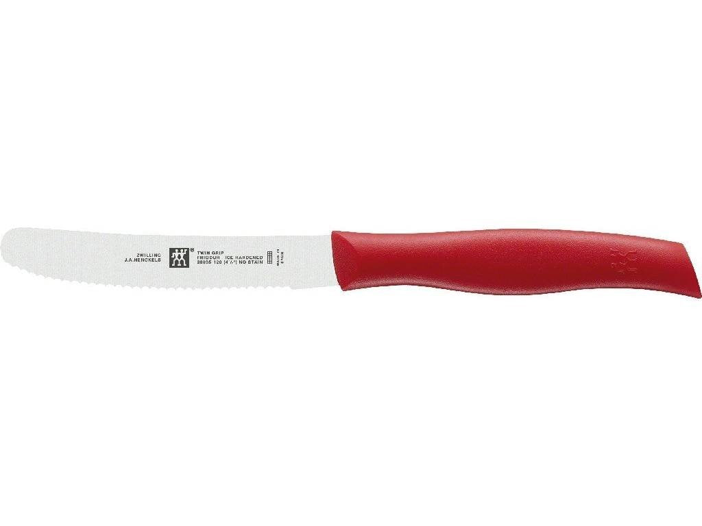 ZWILLING Universalkniv TWIN GRIP 12 cm, röd, Zwilling