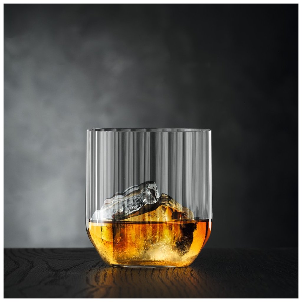 Spiegelau Whiskyglas LINEAR 345 ml, set om 4 st, klar