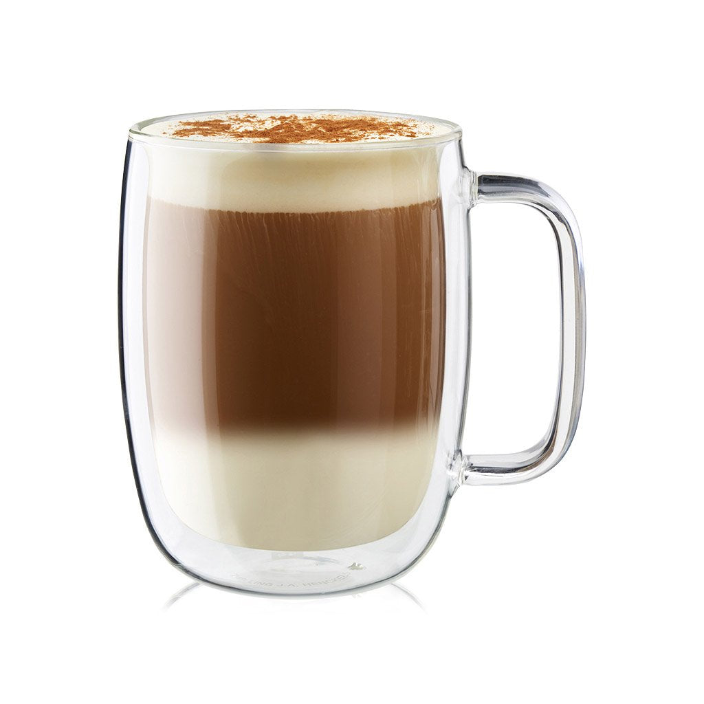 ZWILLING Latte macchiato glas SORRENTO PLUS 450 ml, set i 2 delar, Zwilling