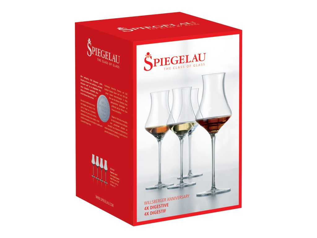 Spiegelau Digestive glas WILLSBERGER ANNIVERSARY, set i 4 delar, 190 ml