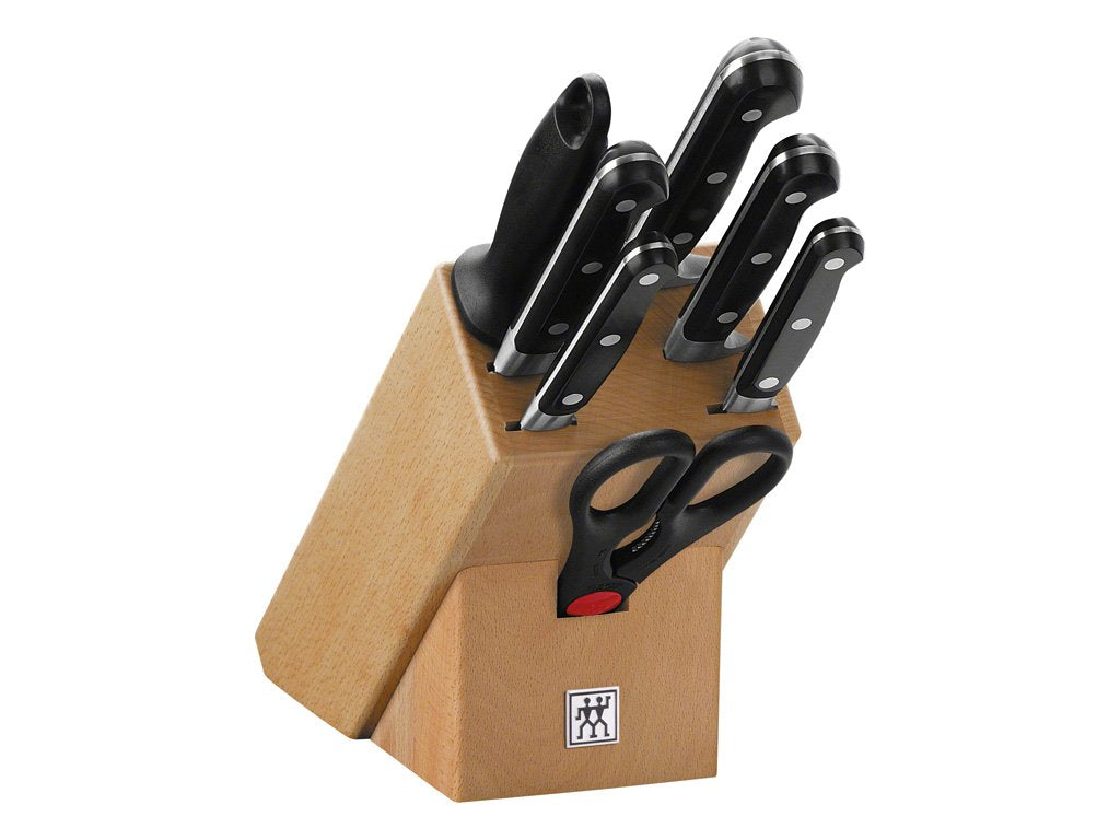 ZWILLING Knivblockset PROFESSIONAL "S", 8 st, med knivslip och sax, Zwilling