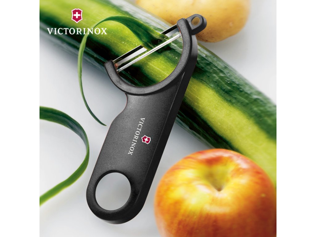Victorinox Grönsaksskalare, svart