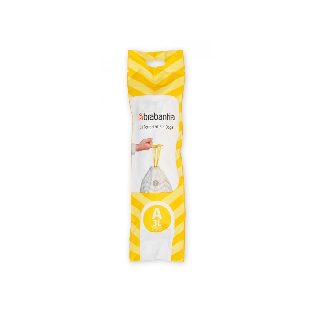 Brabantia Soppåsar PerfectFit 3 l, 20 st