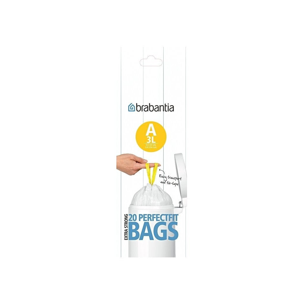 Brabantia Soppåsar PerfectFit 3 l, 20 st
