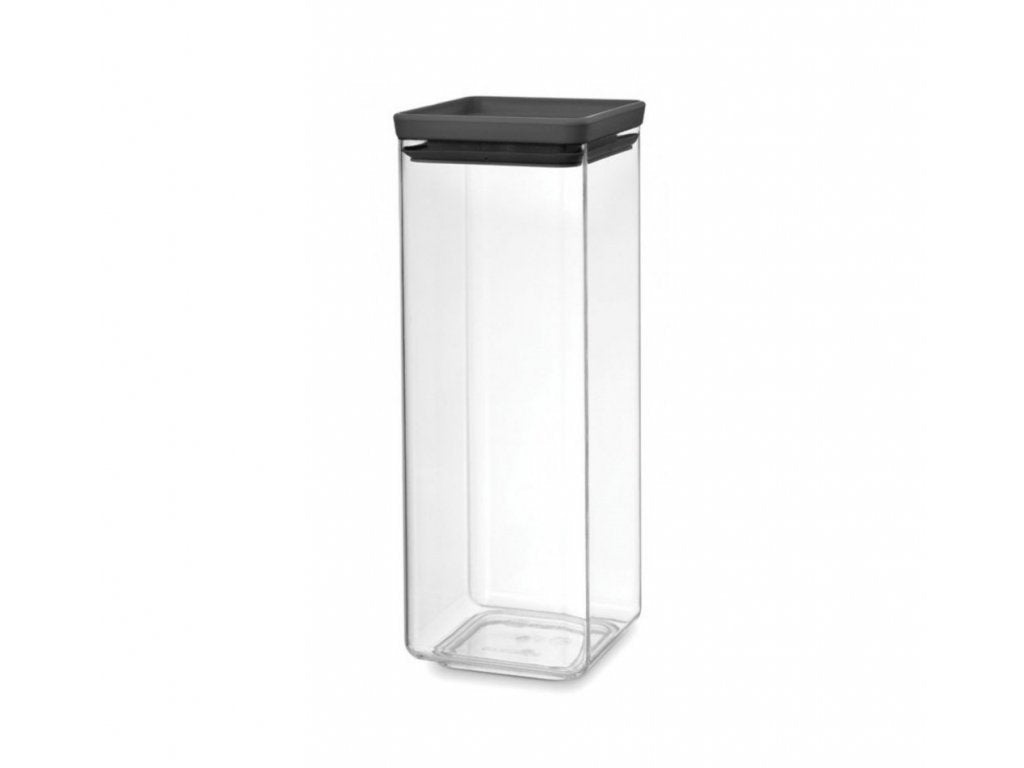 Brabantia Matförvaring TASTY PLUS 2,5 l, mörkgrå, plast