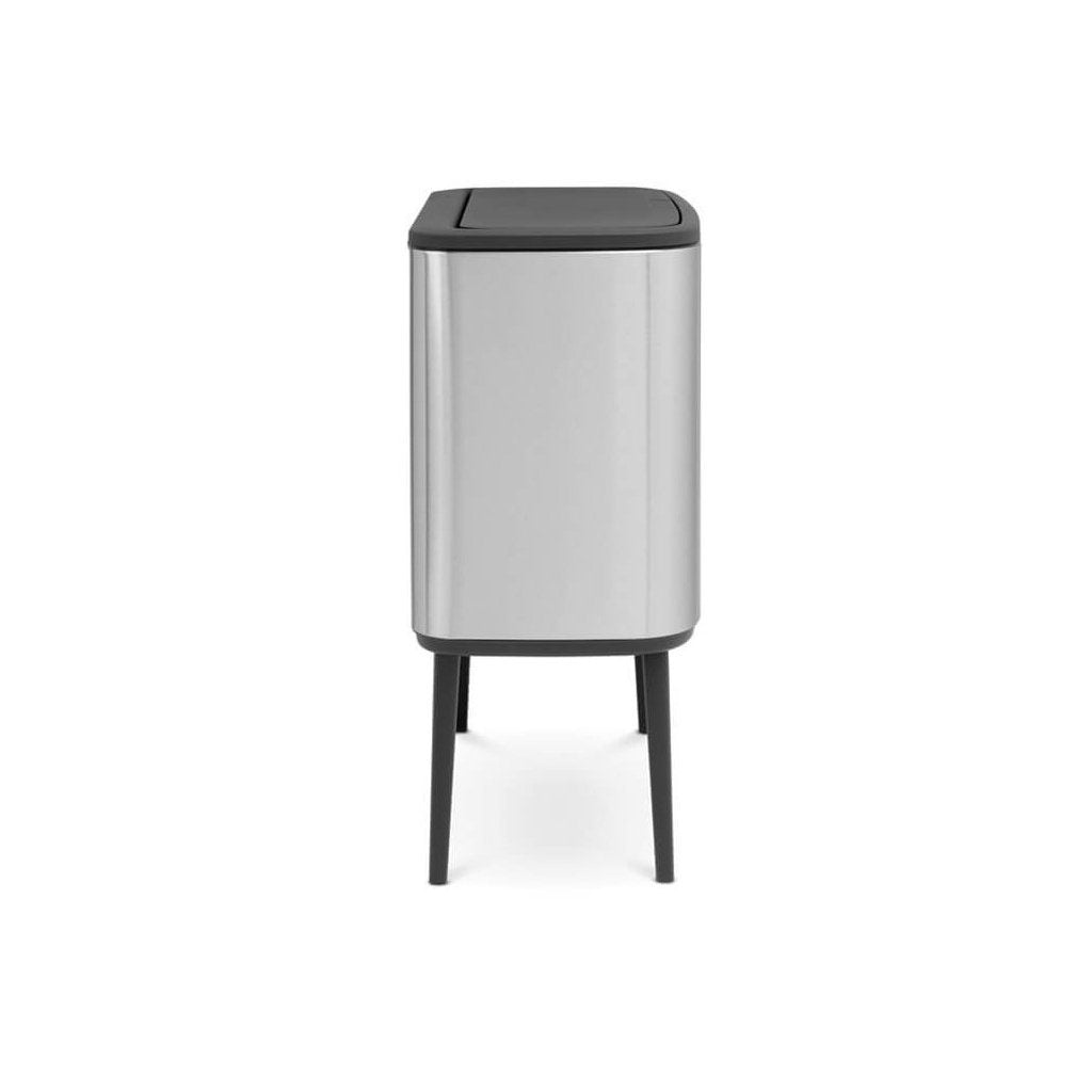 Brabantia Soptunna med trycklock BO 3 x 11 l, matt stål