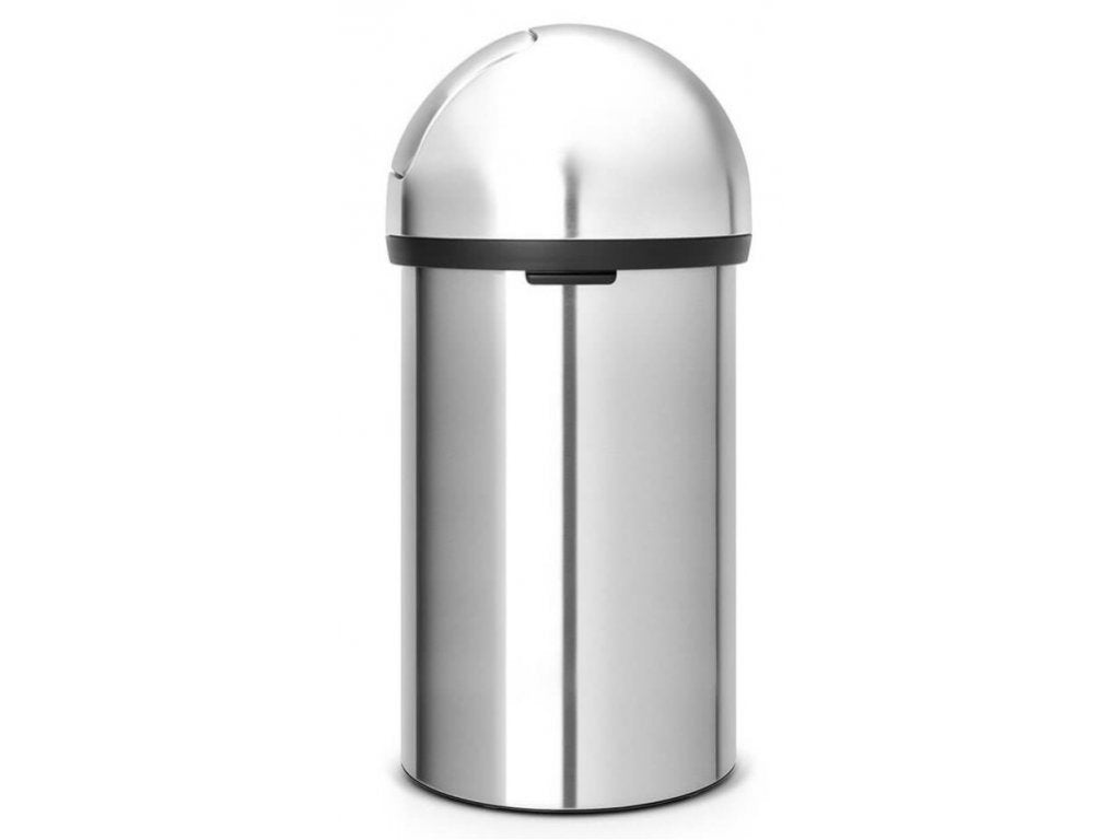 Brabantia Soptunna PUSH BIN 60 l, matt stål