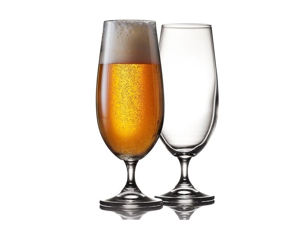 Bitz Ölglas, set i 2 delar, 380 ml