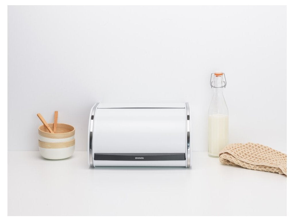 Brabantia Brödlåda ROLL TOPP 32 cm, vit