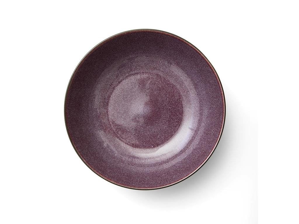 Bitz Salladsskål 24 cm, svart/lila