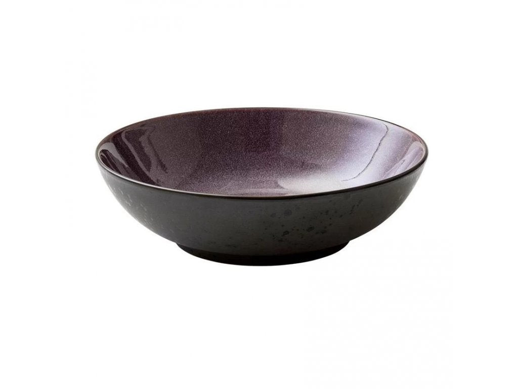 Bitz Salladsskål 24 cm, svart/lila