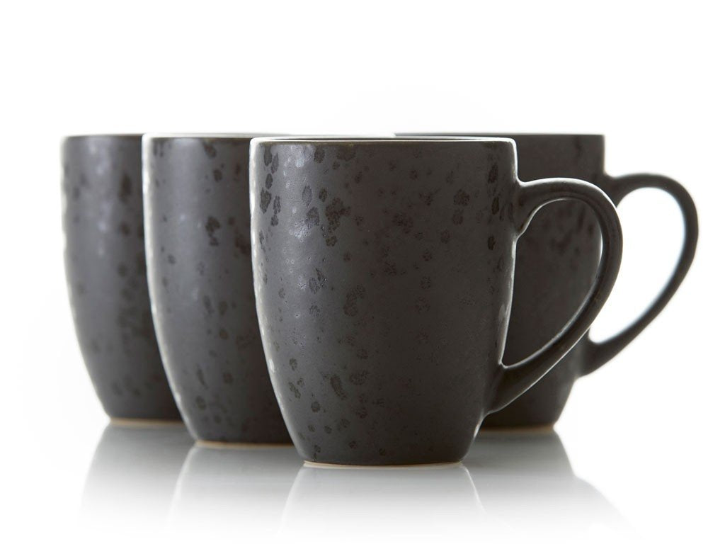 Bitz Temugg, set i 4 delar, svart