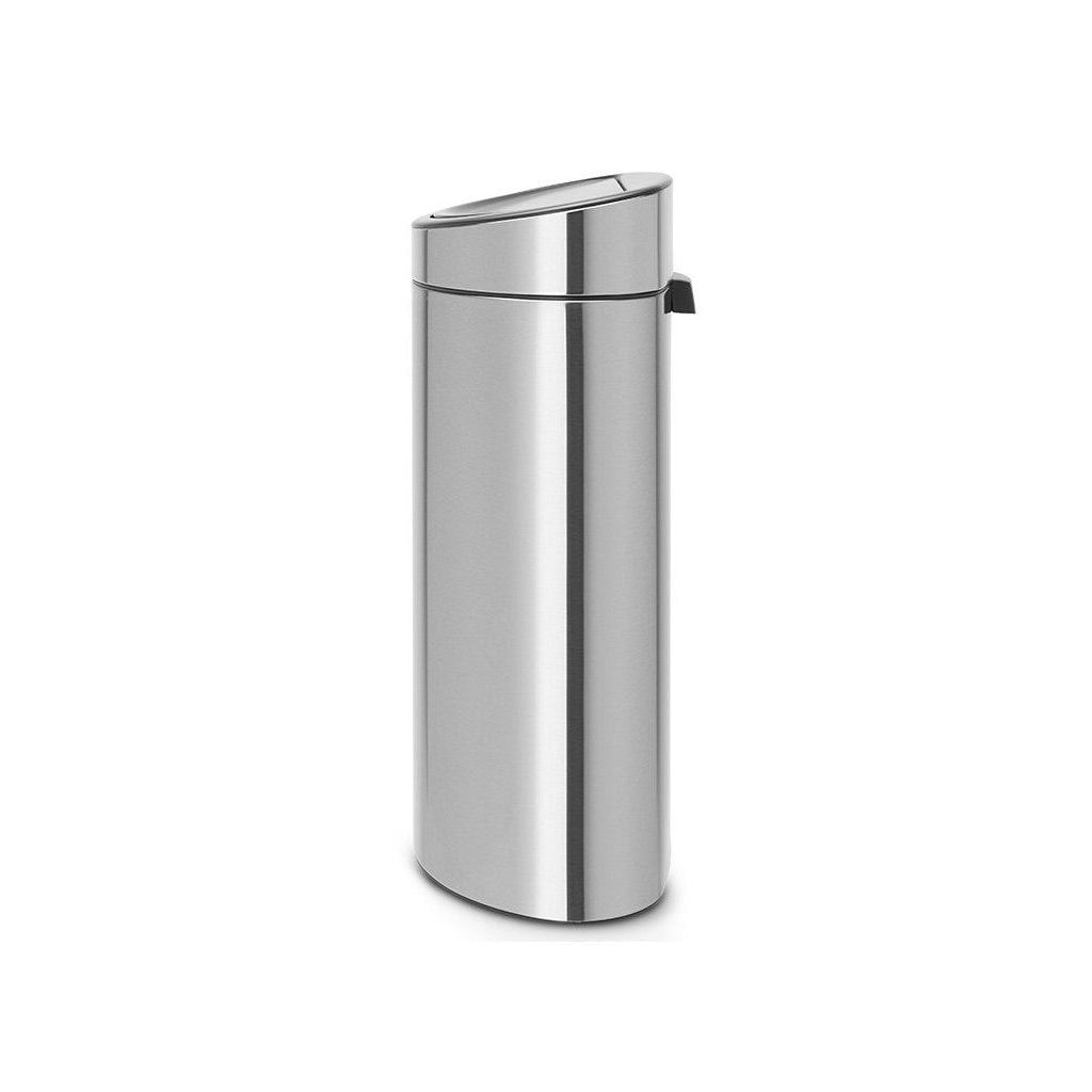 Brabantia Soptunna med trycklock TOUCH BIN NY 10 + 23 l, fingeravtryckssäker, matt stål