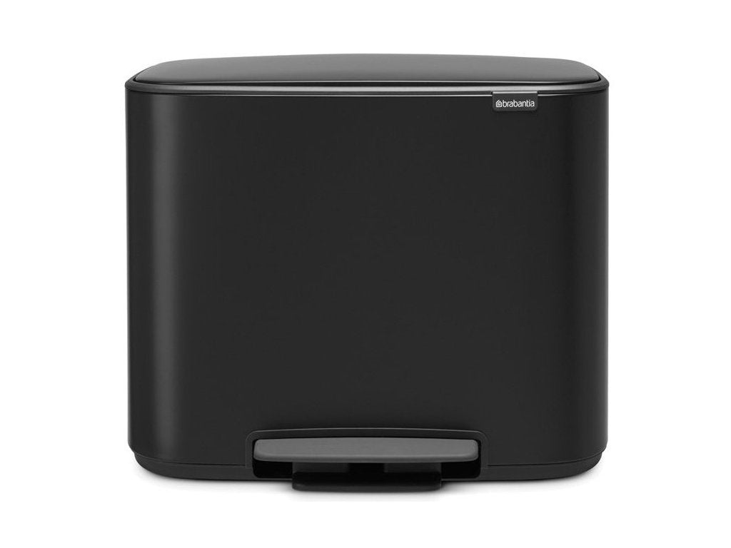 Brabantia Pedalhink BO 11 + 23 l, mattsvart
