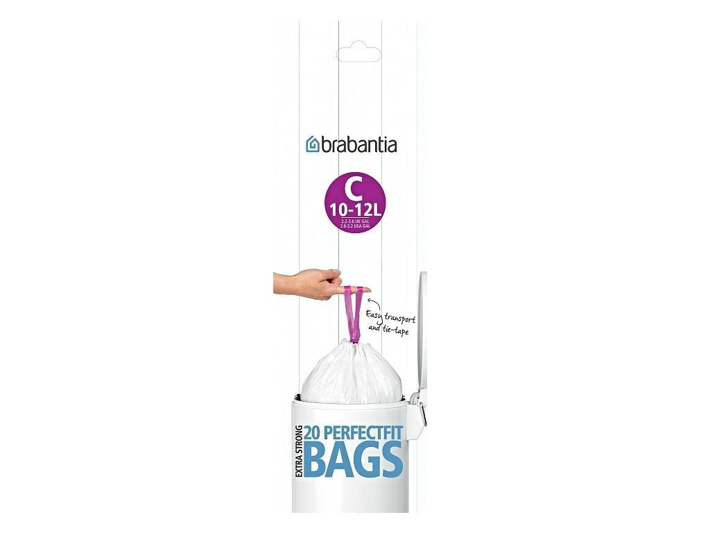 Brabantia Soppåsar C PERFECTFIT 10-12 l, 20 st