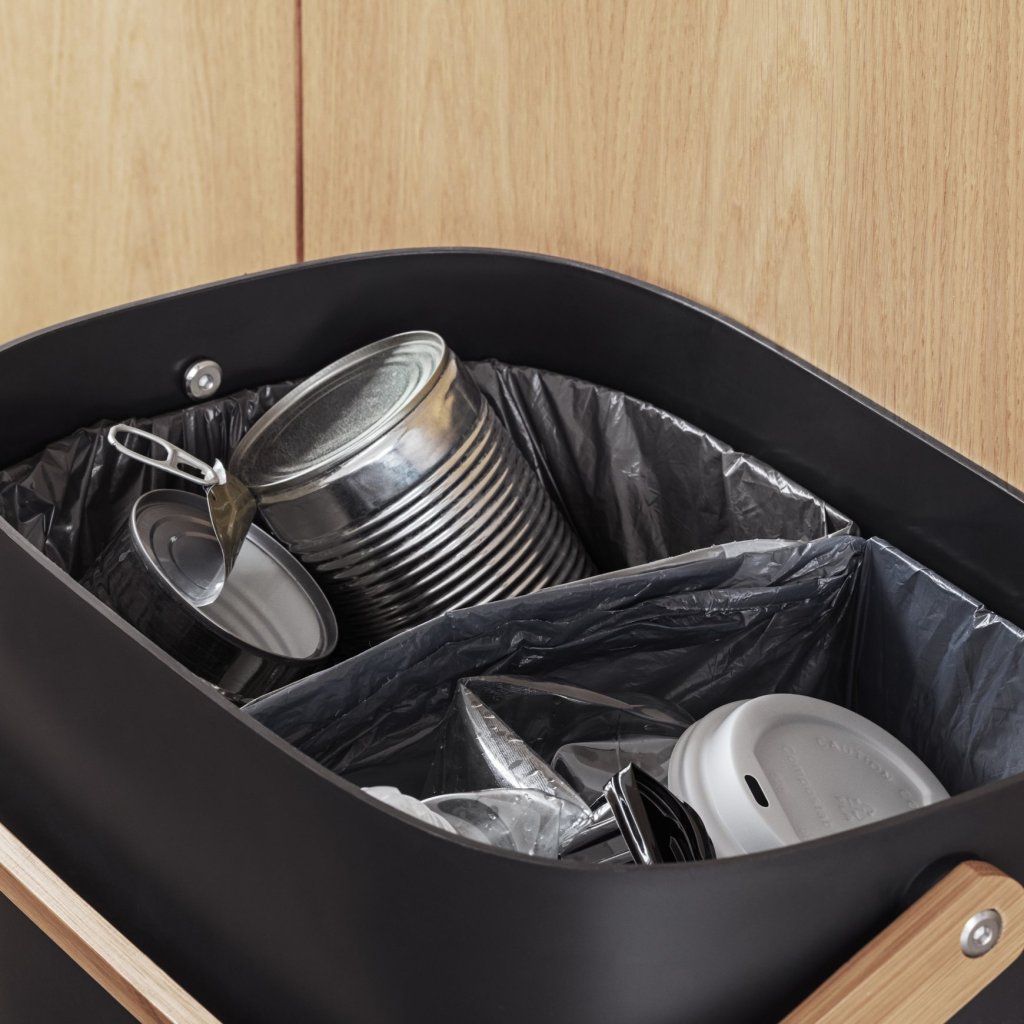 Eva Solo Sopkorg REFLECT 33 l, svart, plast