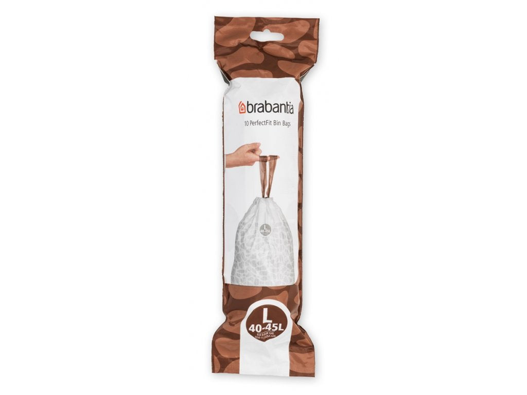 Brabantia Soppåsar L PERFECTFIT 40-45 l, 10 st