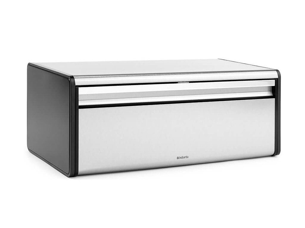 Brabantia Brödlåda FALL FRONT, fingeravtryckssäker, matt stål