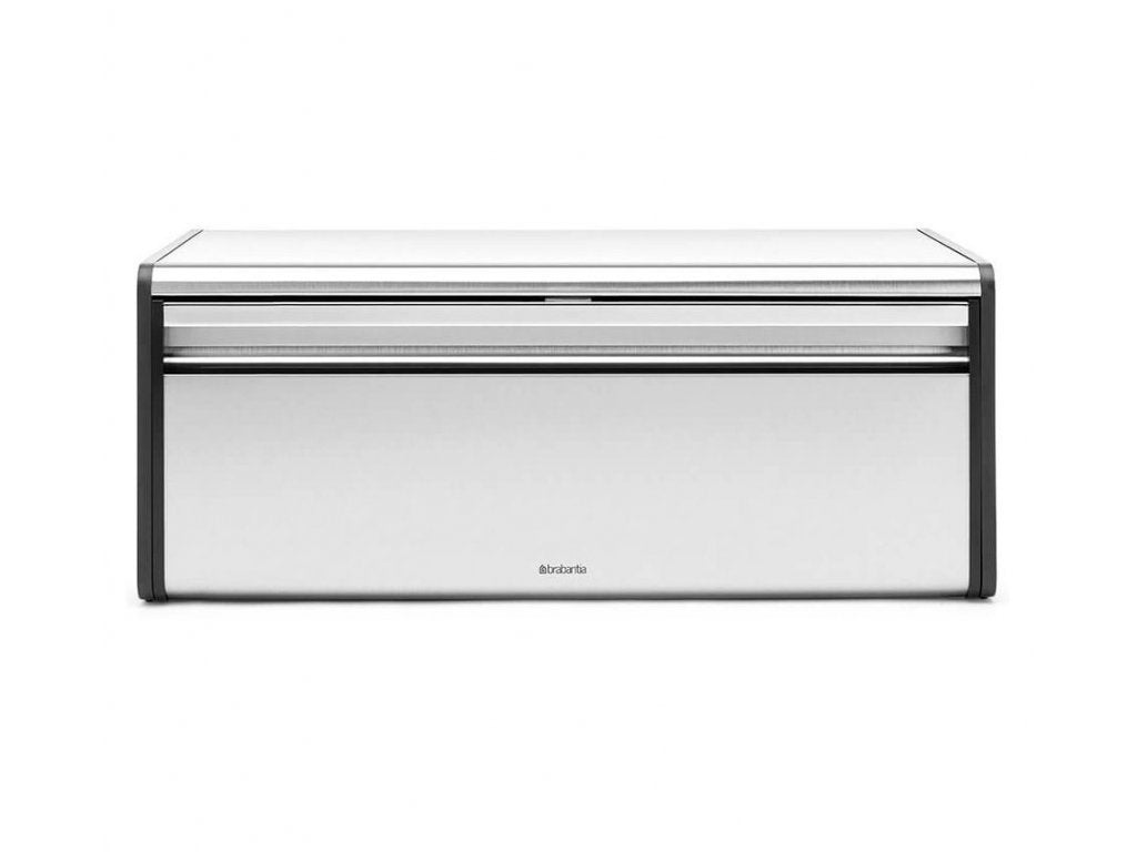 Brabantia Brödlåda FALL FRONT, fingeravtryckssäker, matt stål