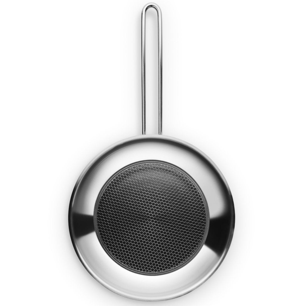 Eva Solo Non-stick stekpanna SLIP-LET CERAMIC 28 cm, silver, rostfritt stål