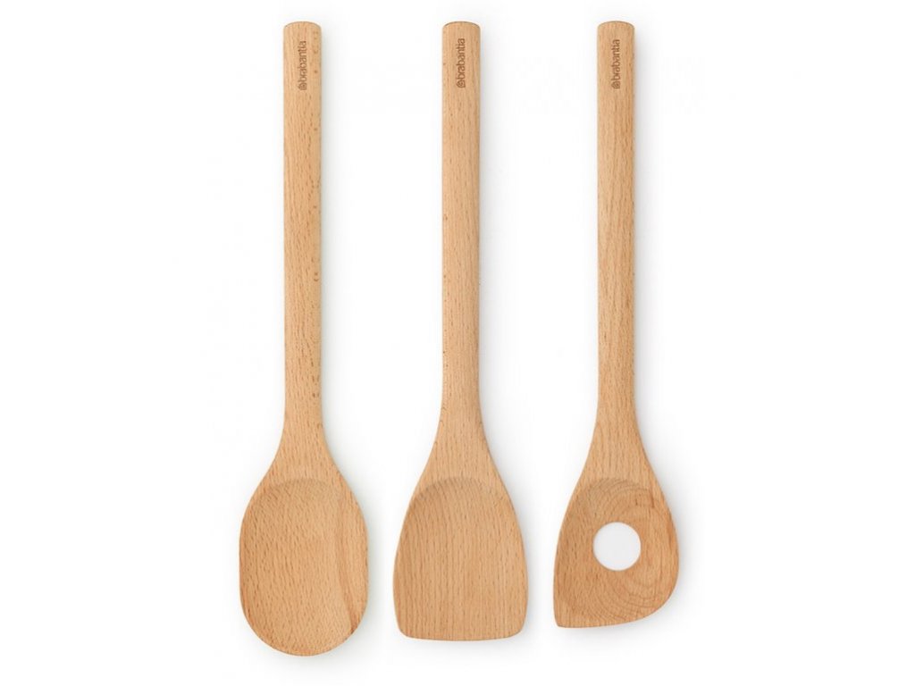 Brabantia Köksredskap, set i 3 delar, trä
