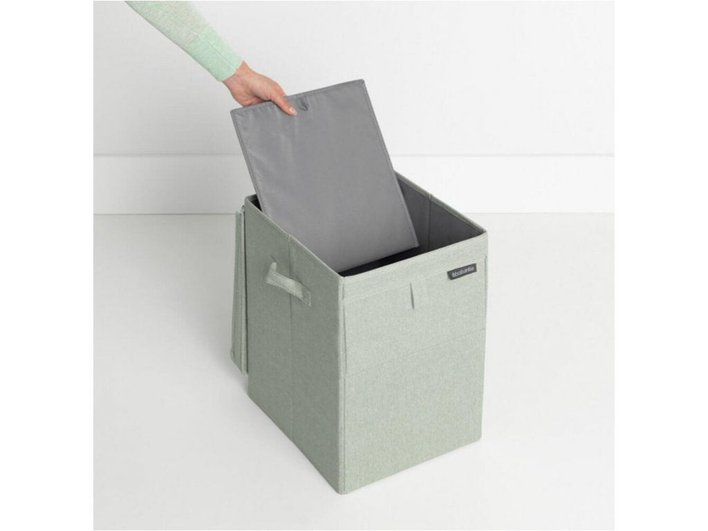 Brabantia Tvättkorg 35 l, stapelbar, grön