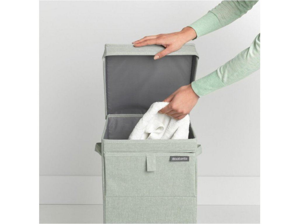 Brabantia Tvättkorg 35 l, stapelbar, grön