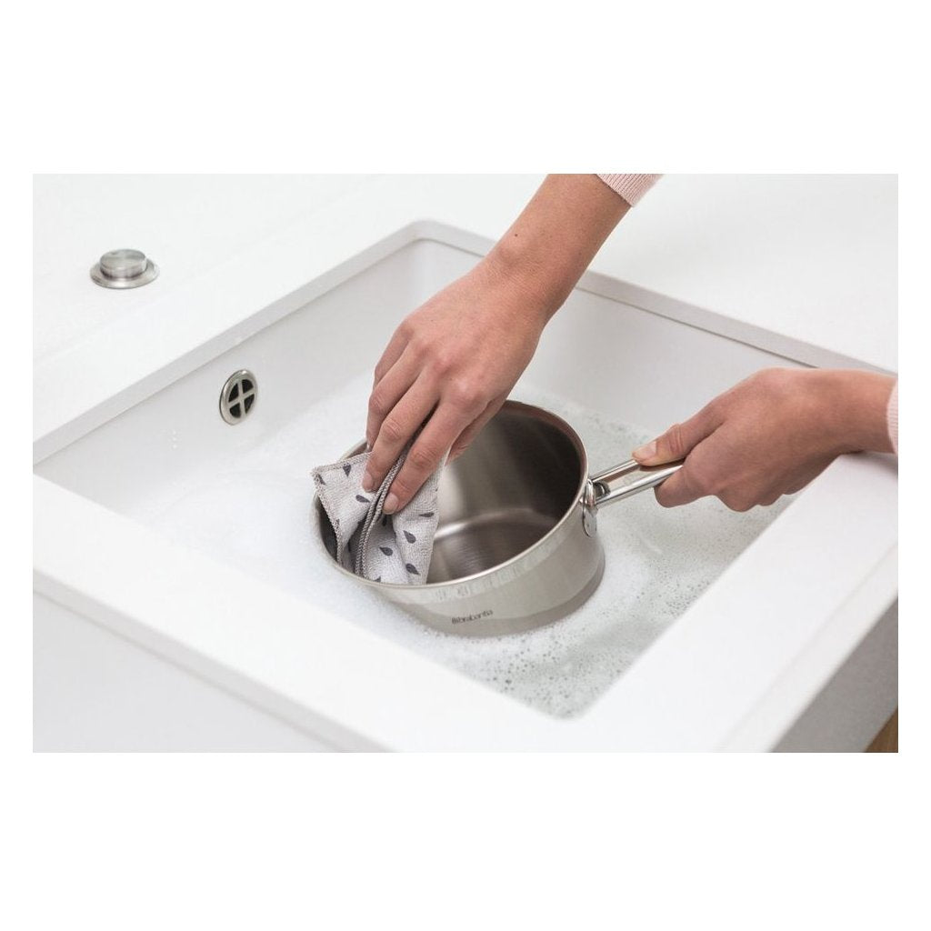 Brabantia Mikrofiberduk, set i 2 delar, ljusgrå