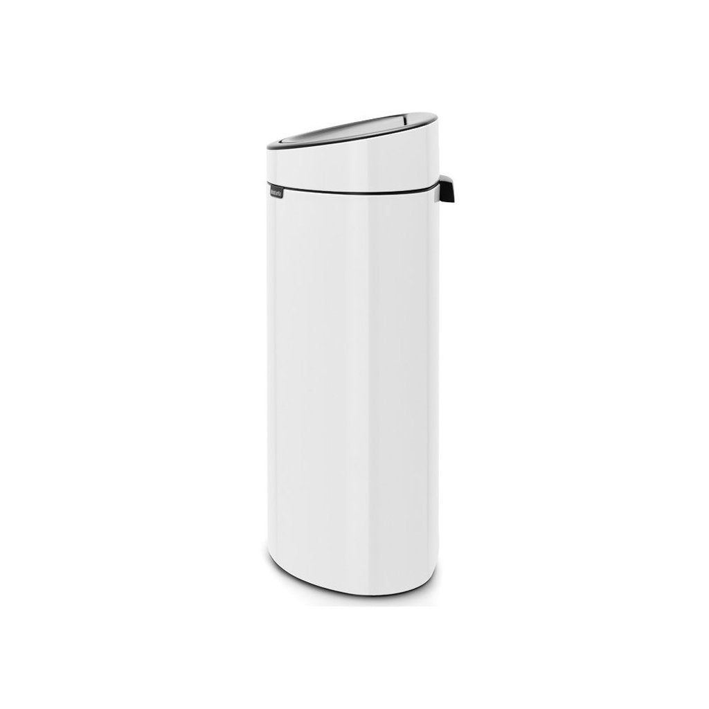 Brabantia Soptunna med trycklock TOUCH BIN NY 40 l, vit