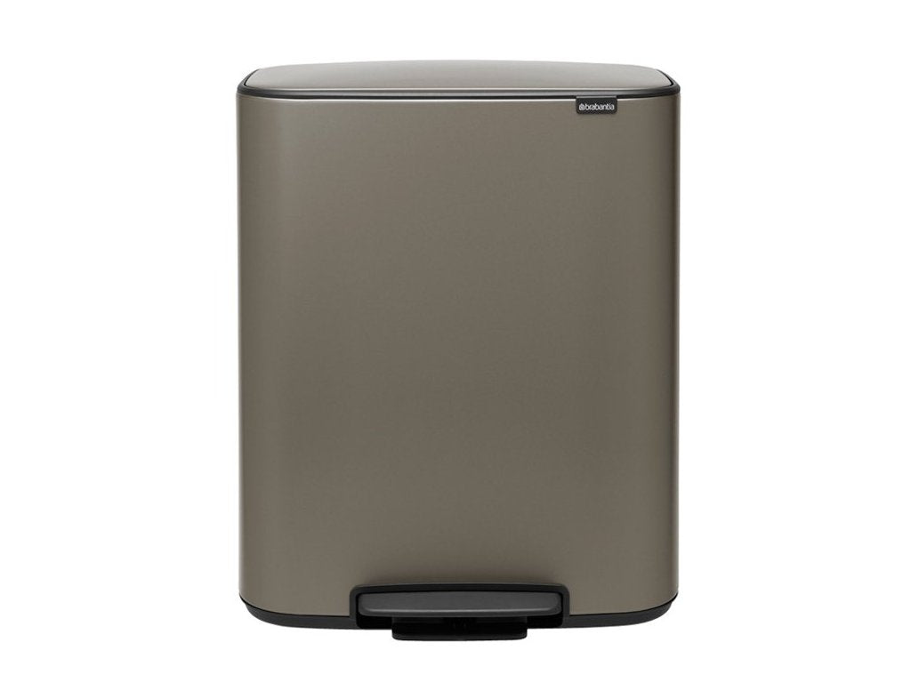 Brabantia Pedalhink BO 2 x 30 l, platina