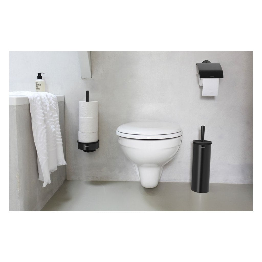 Brabantia Toalettborsthållare, svart