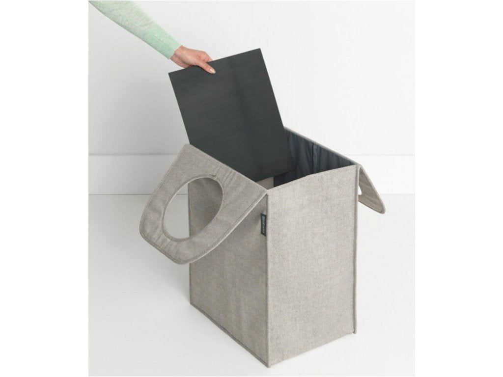 Brabantia Tvättkorg 55 l, ljusgrå