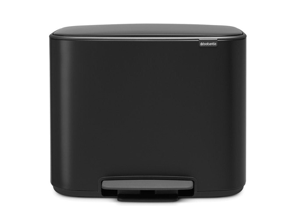 Brabantia Pedal-soptunna BO 36 l, mattsvart