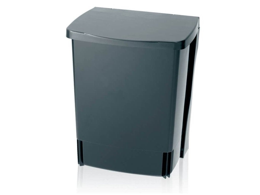 Brabantia Inbyggd soptunna 10 l, svart