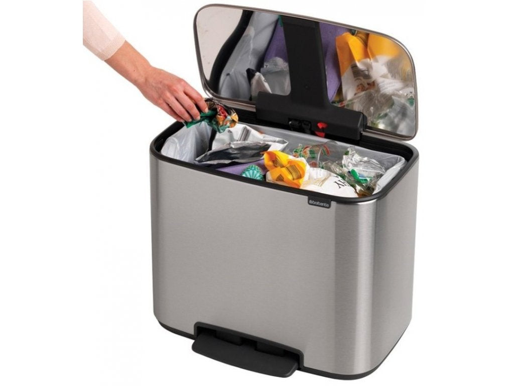 Brabantia Pedalhink BO 36 l, matt stål