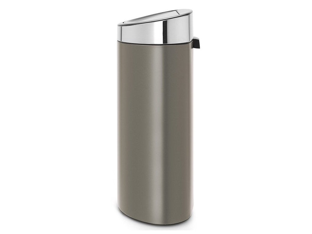Brabantia Soptunna med trycklock TOUCH BIN NY 40 l, platina matt