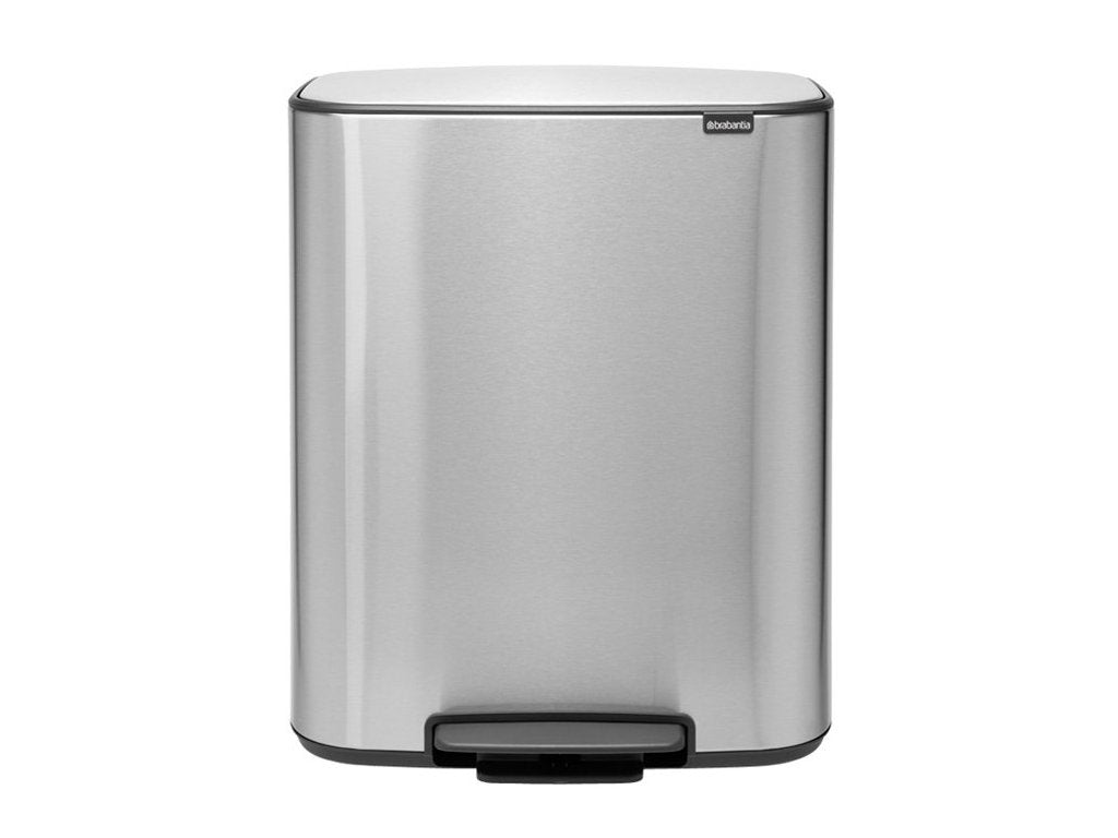 Brabantia Pedalhink BO 60 l, matt stål